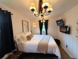 Tiny FishHouse on a Catfish Pond and Fluffy Cows - Image 3